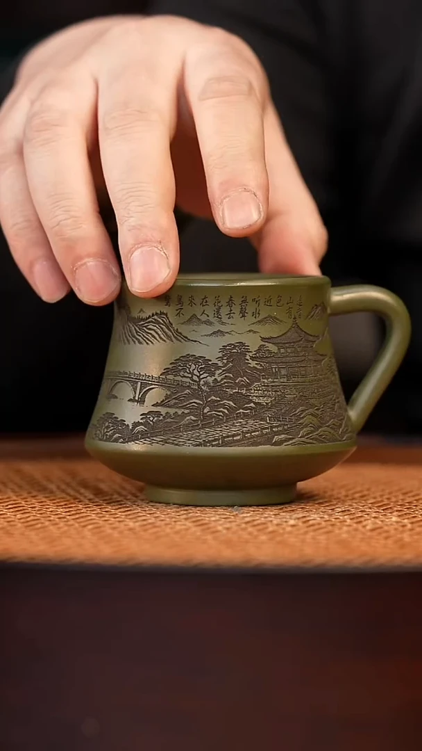 宜兴全手工紫砂杯