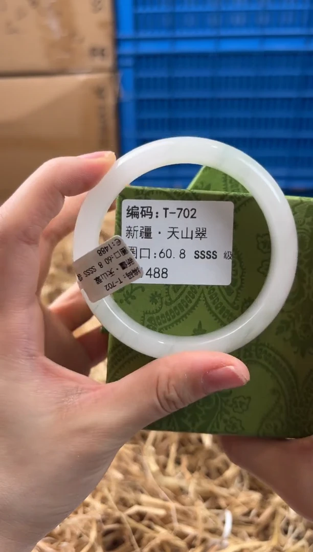 未镶嵌手镯石英质玉T-702