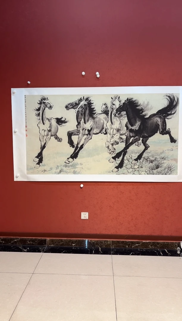 书法悲鸿文创/十二生肖/原章版画/套