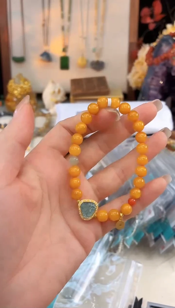 未镶嵌琥珀手饰@@A902J019165