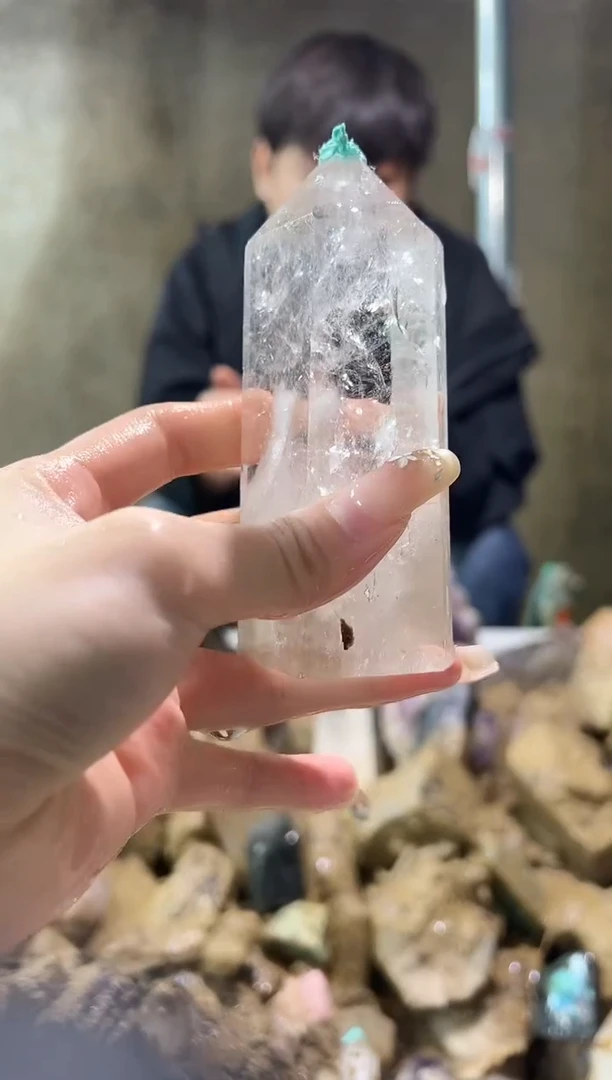 未镶嵌大型摆件（非配饰）水晶709白水晶柱子