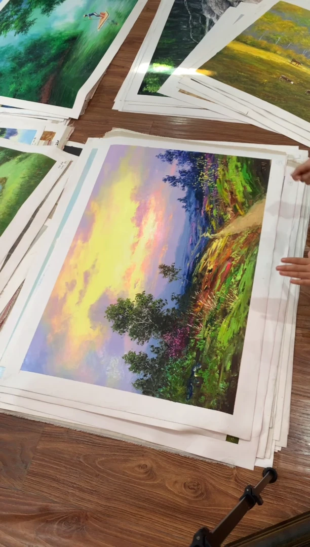 油画【56号】朝鲜原创手绘油画【功勋Ⅰ级画家丨孤品佳作】【顺丰包邮】