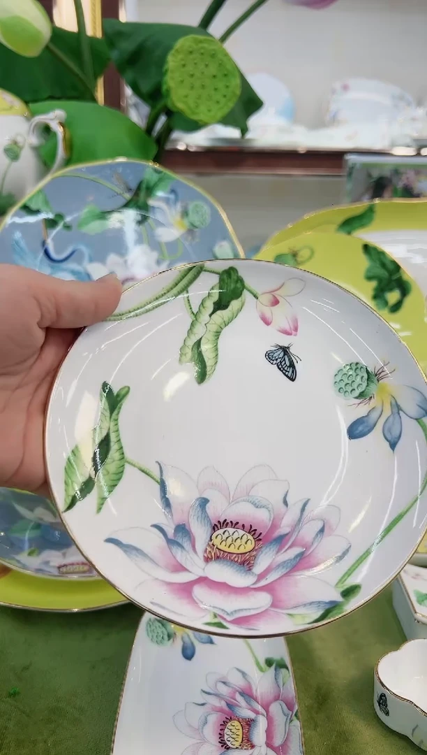 【闪购商品】骨瓷8英寸盘子