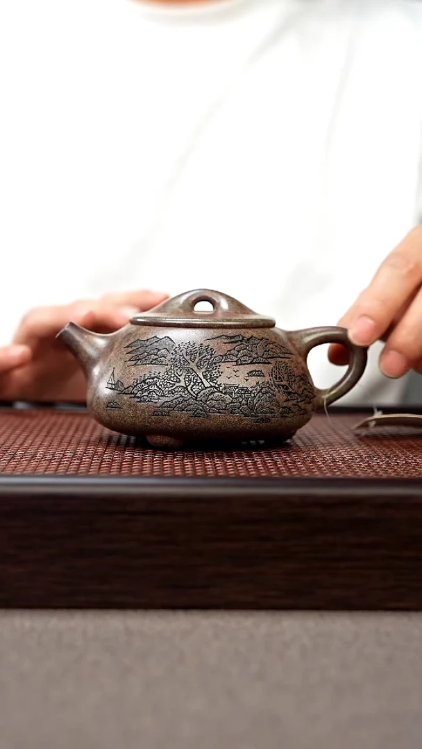 茶壶紫砂宜兴原矿手工紫砂壶