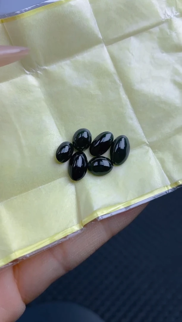 【闪购商品】定制翡翠未镶嵌天然翡翠蛋面52