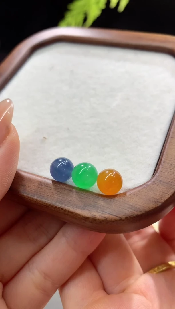散珠翡翠翡翠散珠一组