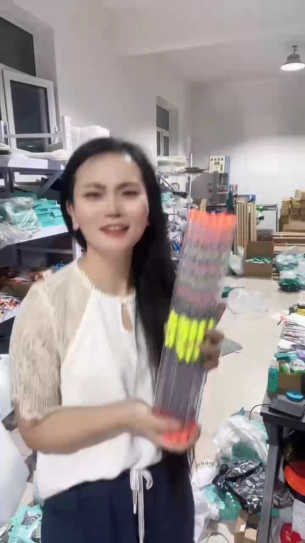 绿色  电子漂  发6支