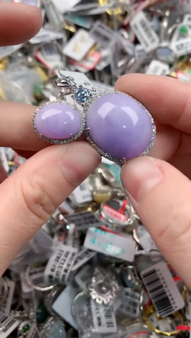 银S925镶嵌戒指翡翠777    7