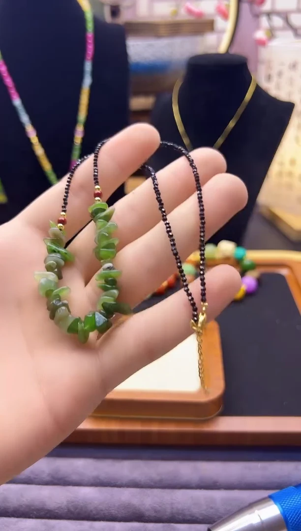 【闪购商品】和田玉手链14K金镶嵌X63.6