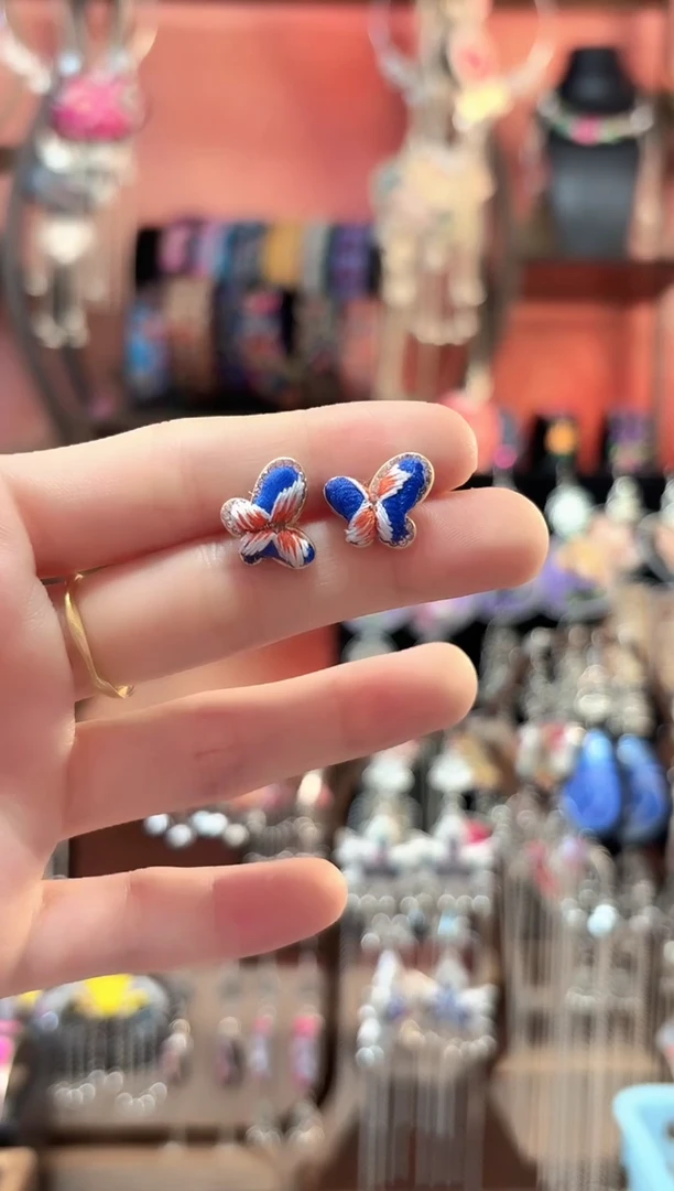 织绣 云织谣民族风精美饰品   748