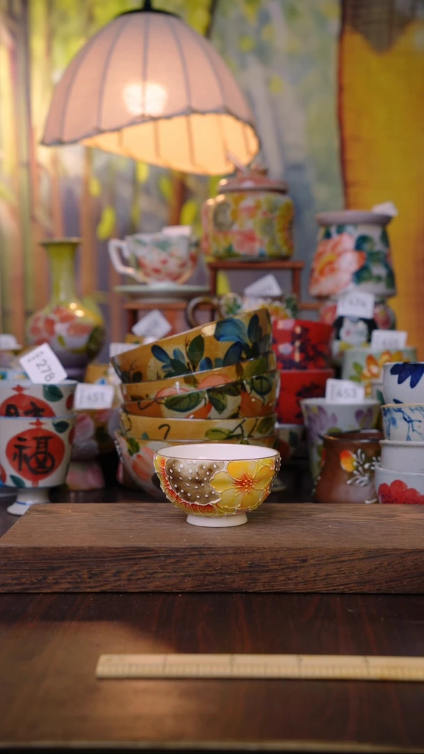 摆件泥垚手作 景德镇手工手绘器物