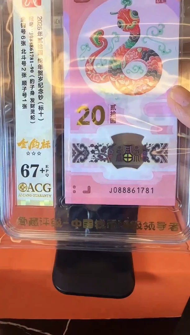 塑料2025 蛇钞 爱藏 标十 啊啊啊啊啊