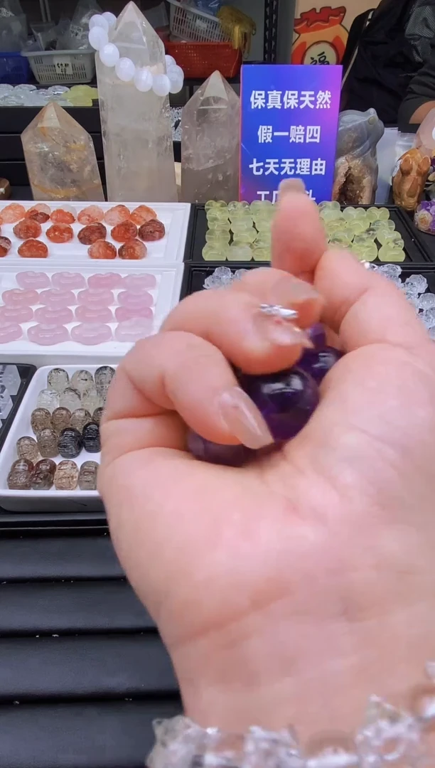 【闪购商品】水晶颈饰未镶嵌3a多样性发其一/2.3/1个