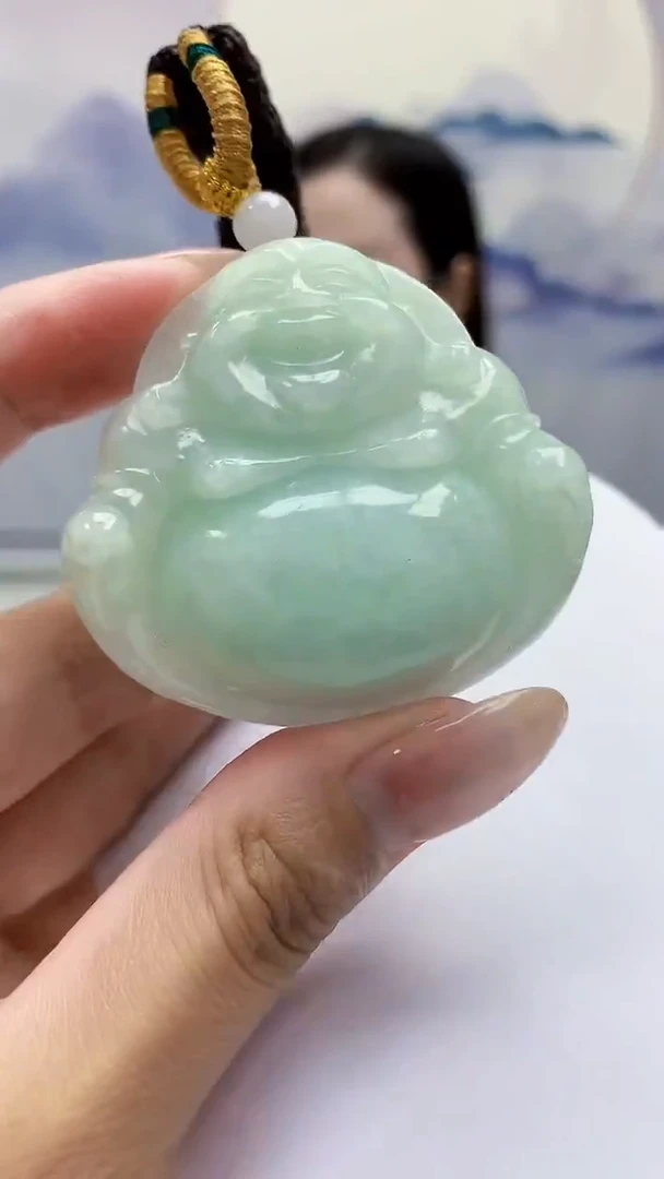 未镶嵌定制翡翠4852MM-毛货挂件15