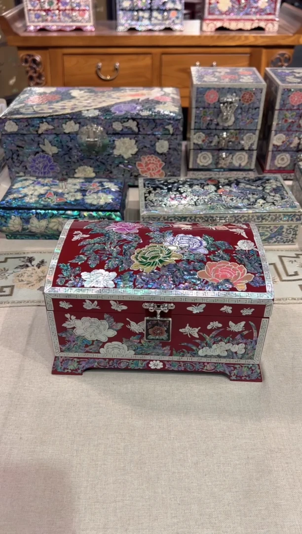 【闪购商品】按扣满贝底·弘贝雅螺钿漆器文化馆