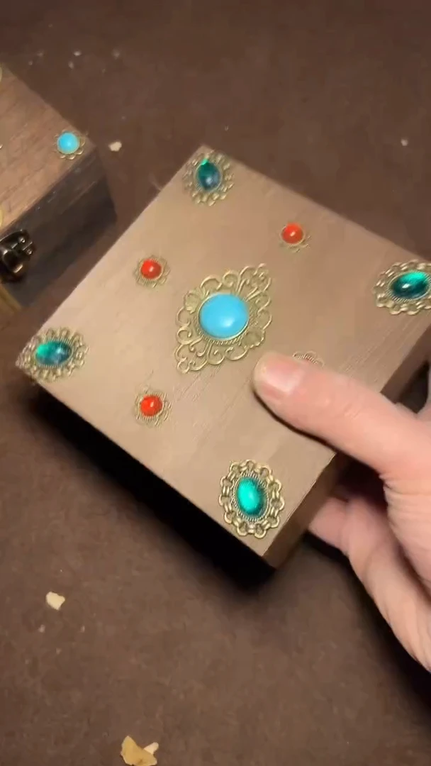 木--AM福利-复古工艺--开/小木盒