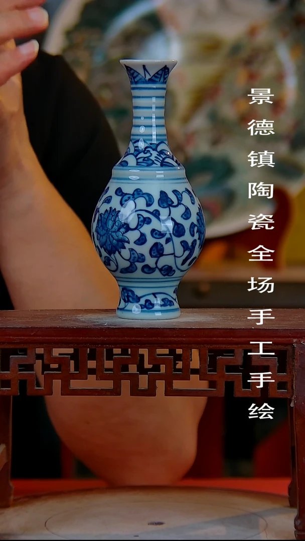 摆件景德镇陶瓷 全场手工手绘