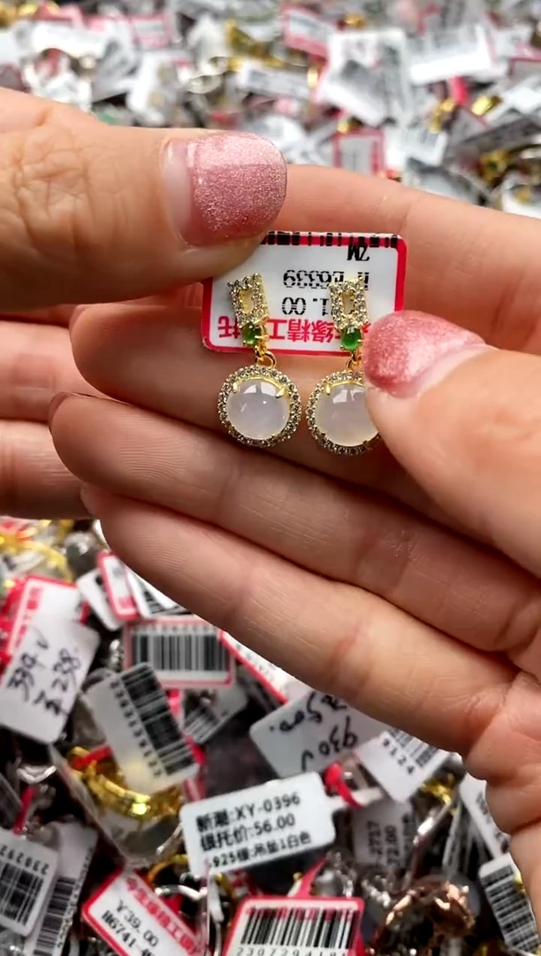 【闪购商品】翡翠戒指银S925镶嵌2222222      4