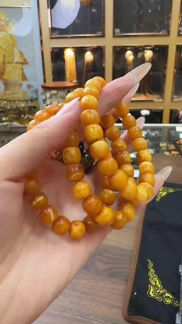手串琥珀未镶嵌蜜蜡手串（多样性发1件）