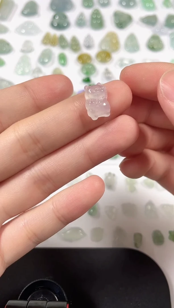 未镶嵌裸石翡翠翡翠未镶嵌颈饰天然翡翠Ａ货8886