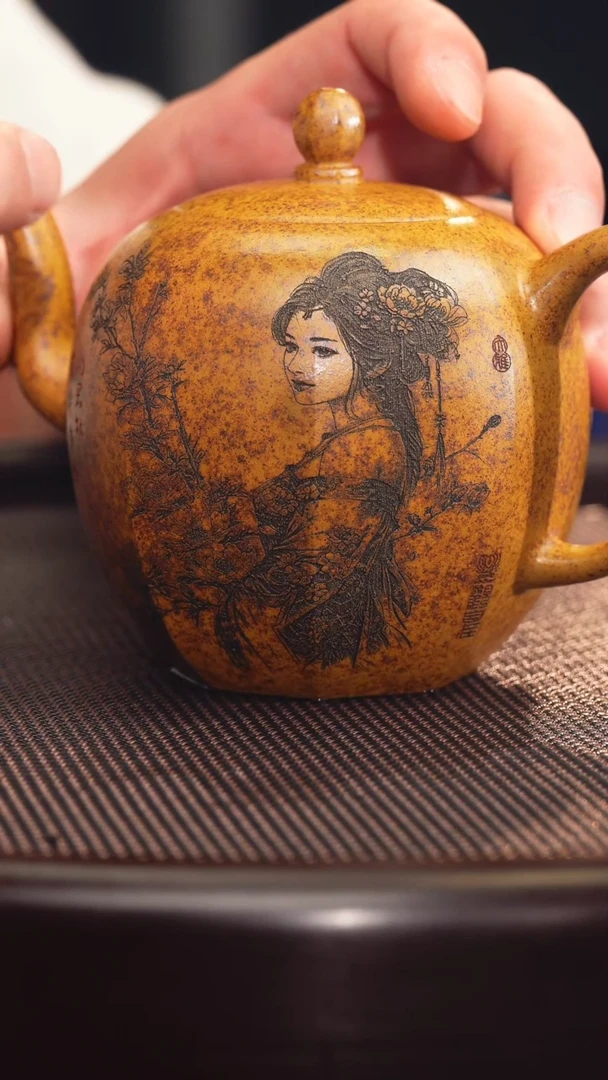 茶壶紫砂宜兴紫砂原矿壶