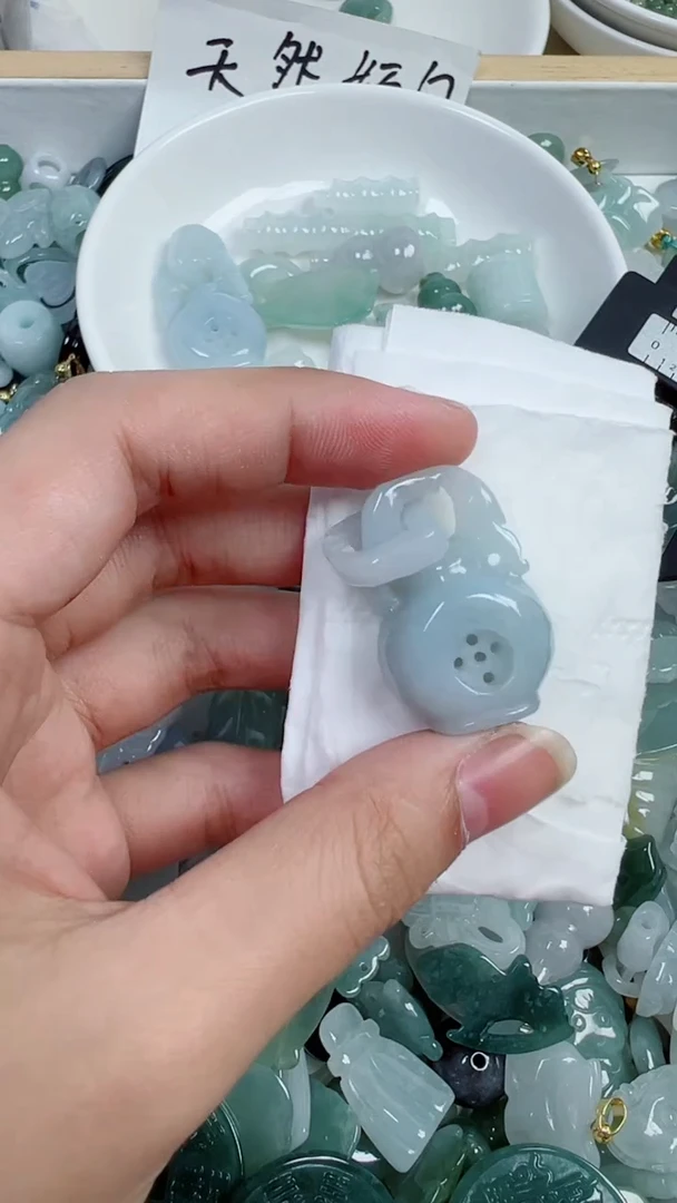 散珠翡翠700号链接，A货翡翠