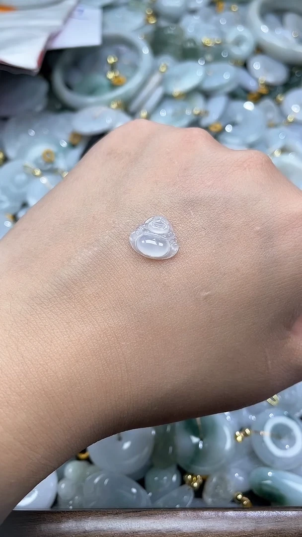 翡翠未镶嵌颈饰皮*11111