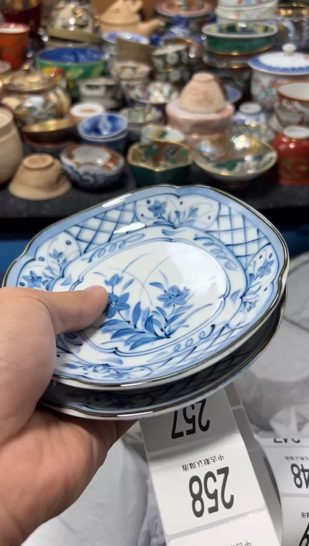 瓷片龙?夏目海外回流瓷器中古品。