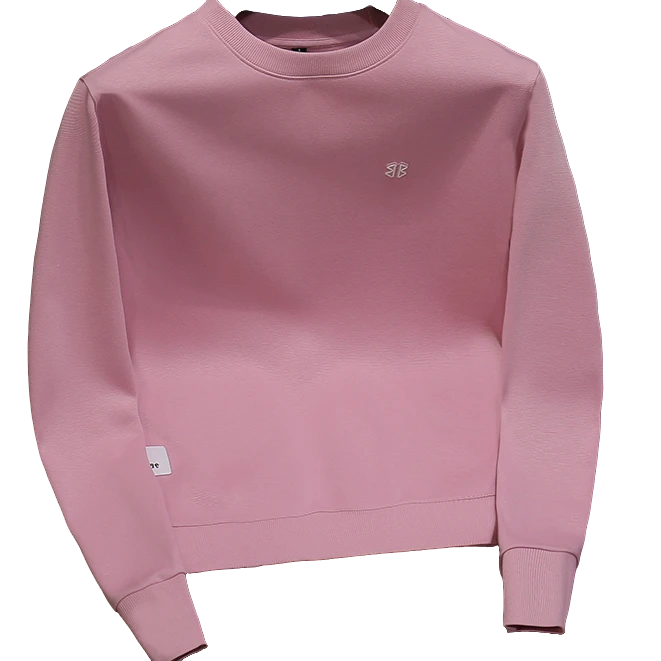 贾鲁萨加高端时尚春秋季圆领卫衣男士潮牌时尚简约刺绣修身打底衫