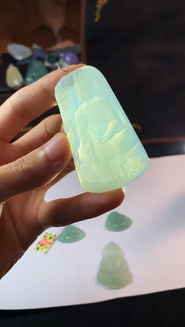 未镶嵌定制翡翠S毛货不退不换