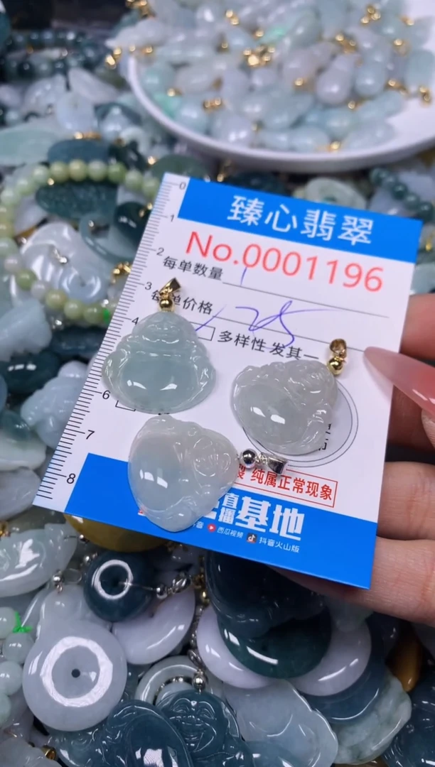 【闪购商品】翡翠颈饰未镶嵌含绳0001196