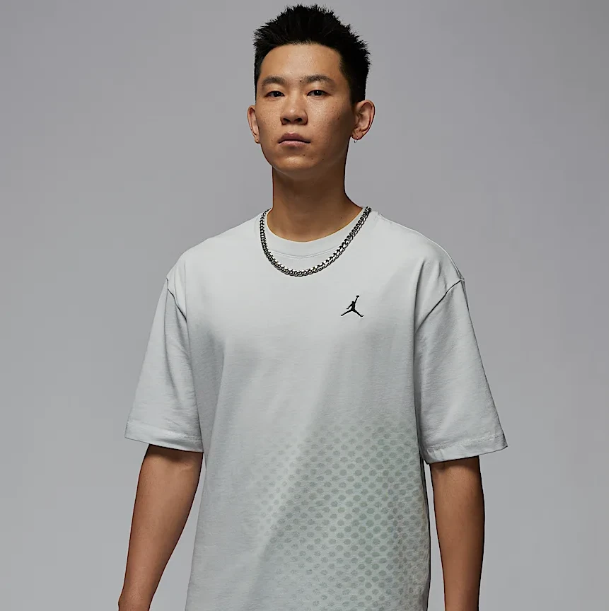 NIKE耐克 Air Jordan 新年蜕变系列男子百搭T恤HV0830-025流光风