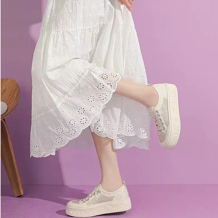 XM星期六2025夏季新款百搭镂空透气休闲鞋（2SV8）