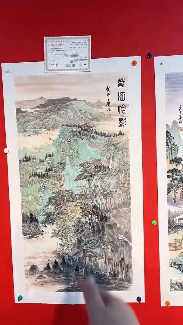 国画廖化老师国画作品