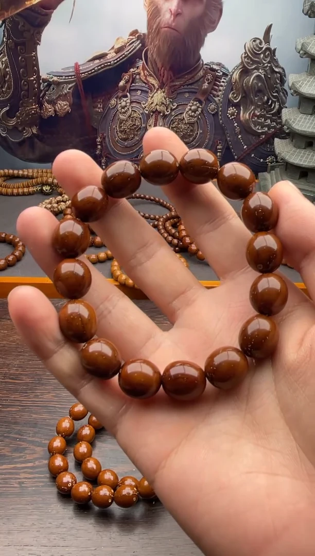 紫金鼠手串2号枣珠