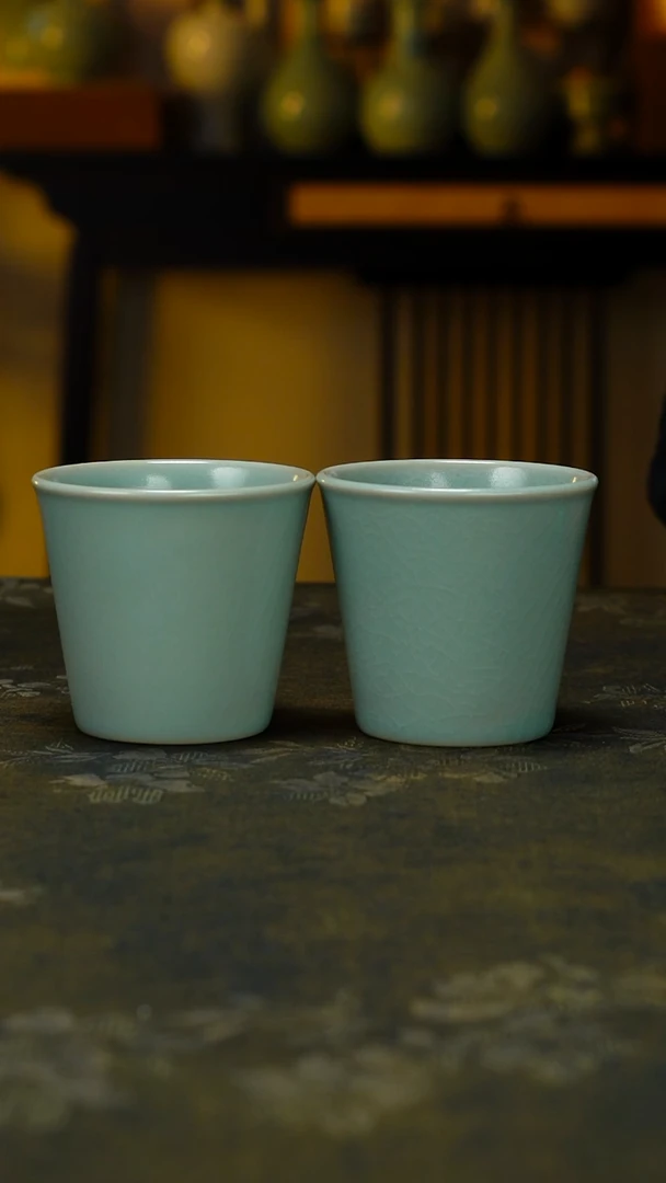 杯子两只110cc可乐杯微微瑕