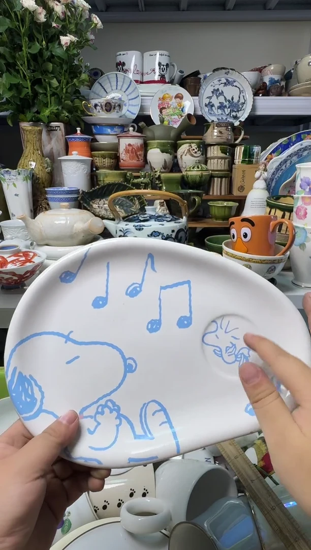 中古瓷器，默认微瑕-好看，漂亮