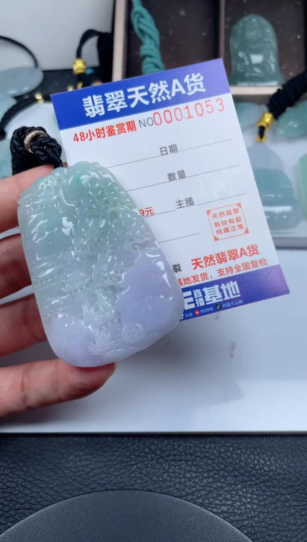 颈饰未镶嵌翡翠