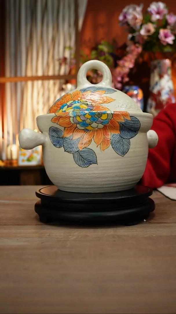 【简家甄选】景德镇设计师釉下手绘陶瓷