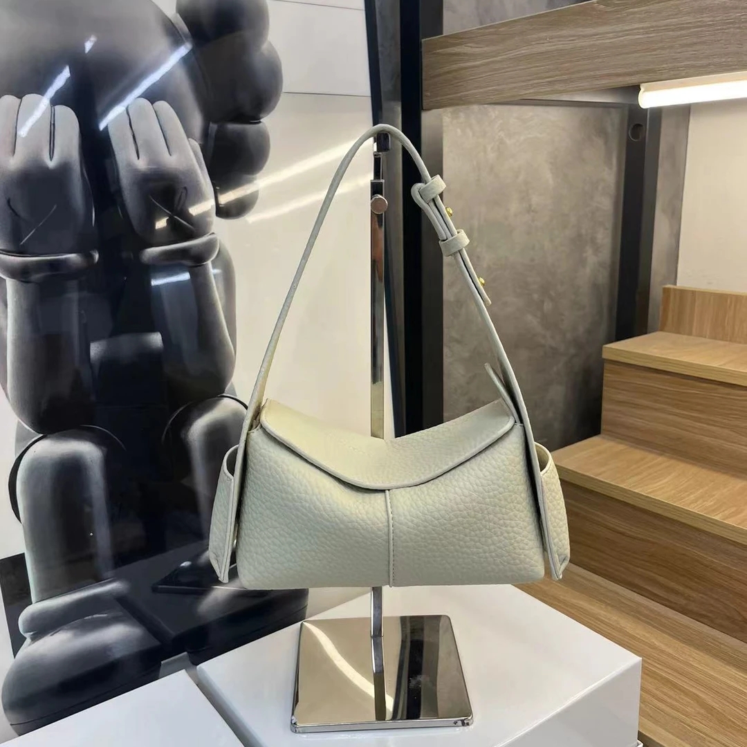 屋檐包高级感单肩腋下包2025夏季新款休闲百搭通勤斜挎包 (A993)