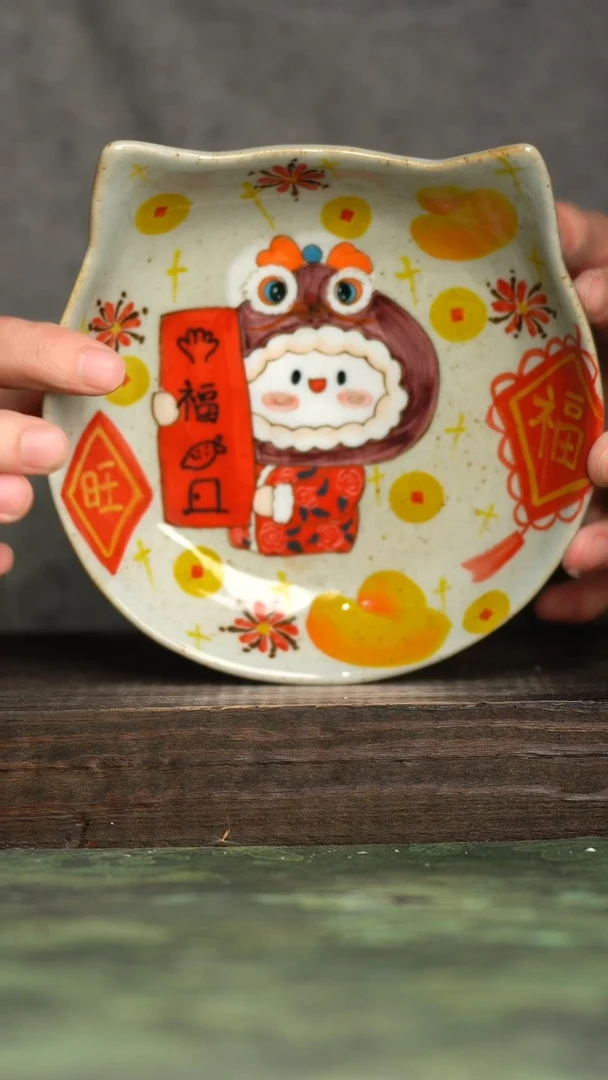 【闪购商品】杯青诗手工手绘瓷器