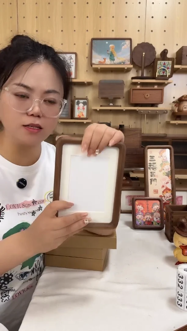 木特价7寸北美黑胡桃相框