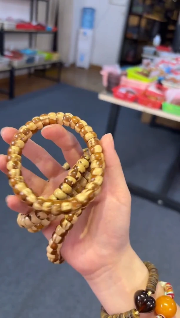 吊坠菩提根/象牙果   紫金鼠碗肠【素圈】