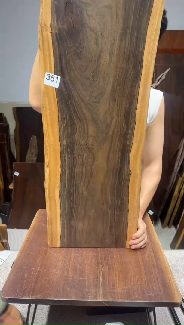 风车木（黑檀木）尺寸80*30*2.2编号351