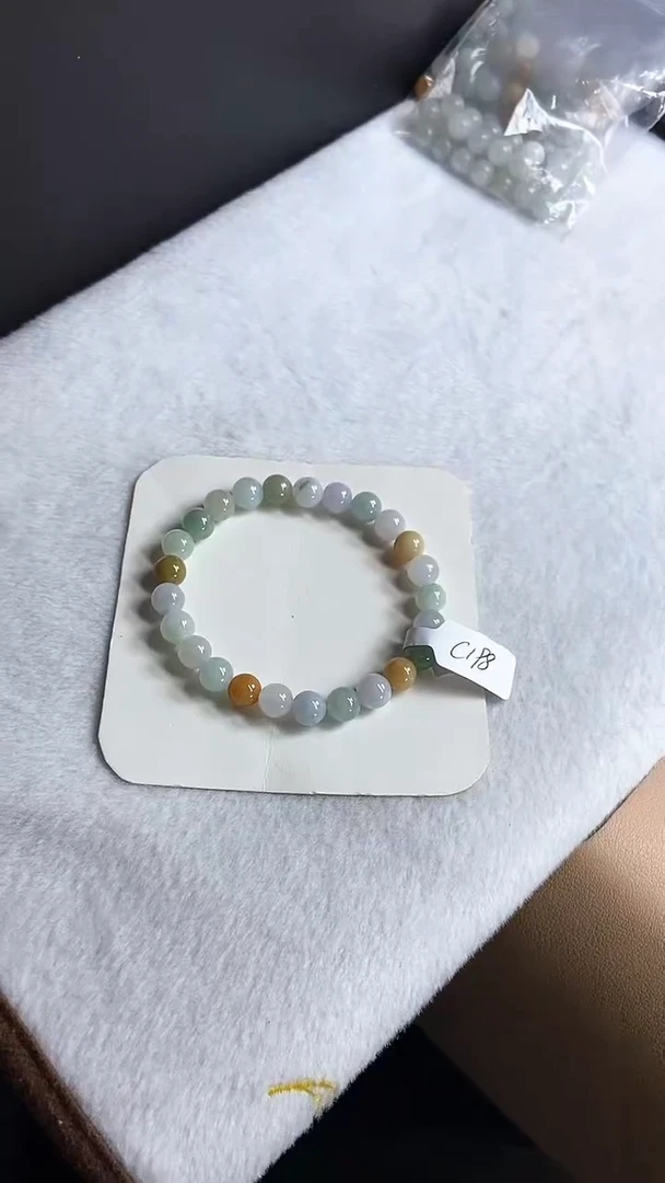 【闪购商品】翡翠手链未镶嵌翡翠珠子C198