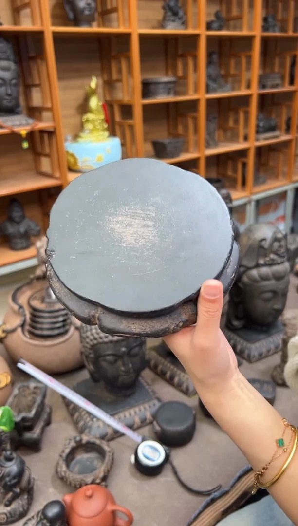 陶土【火山泥】金箍坛底座