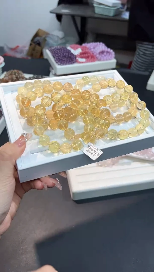 【闪购商品】水晶手串未镶嵌70X多样性发其一/1条14mm默认微瑕