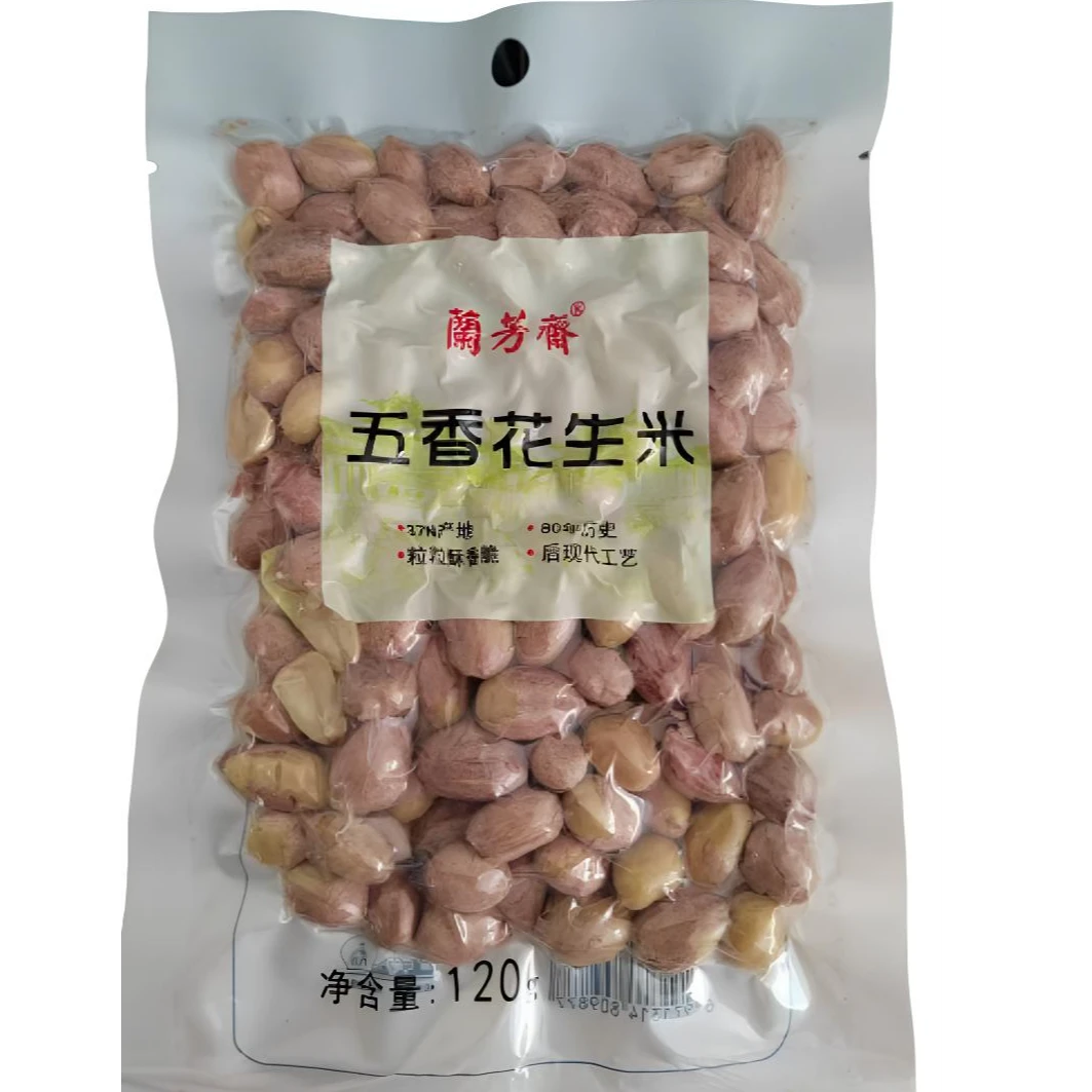 兰芳斋五香花生米120g/袋