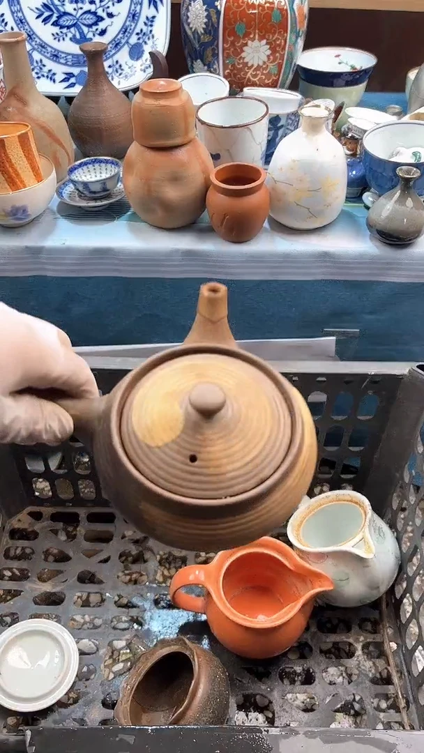 瓷片英歌瓷器满19.9包邮