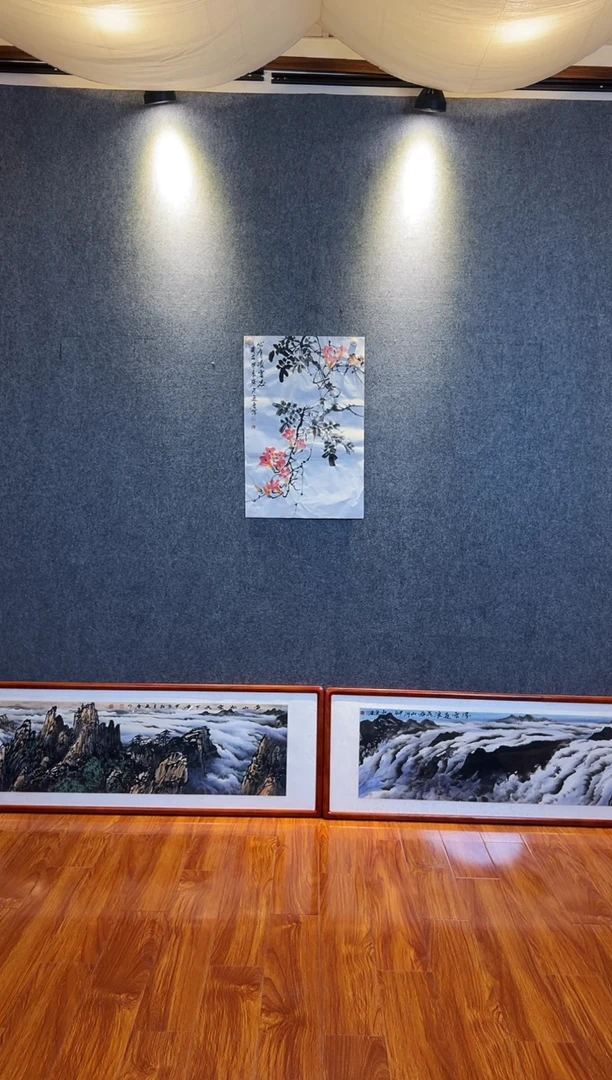 【闪购商品】国画高勇利老师四尺三开
